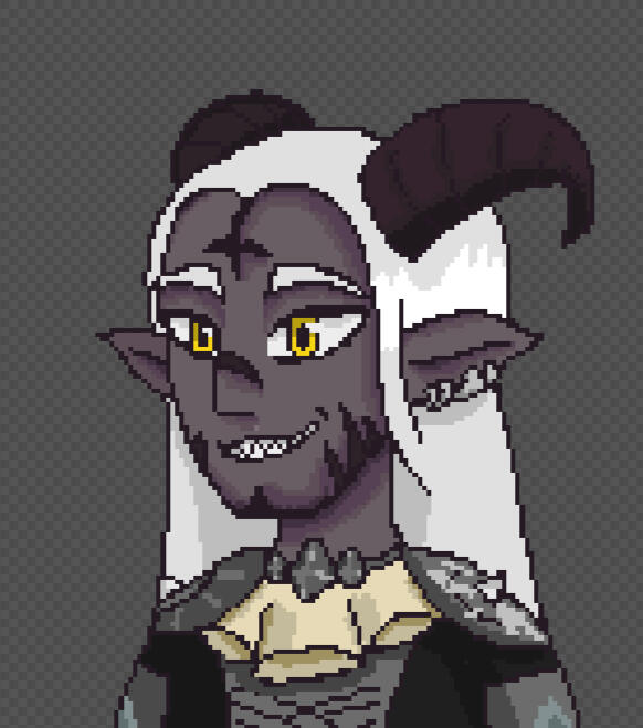 Demon Boy (Pixelated)